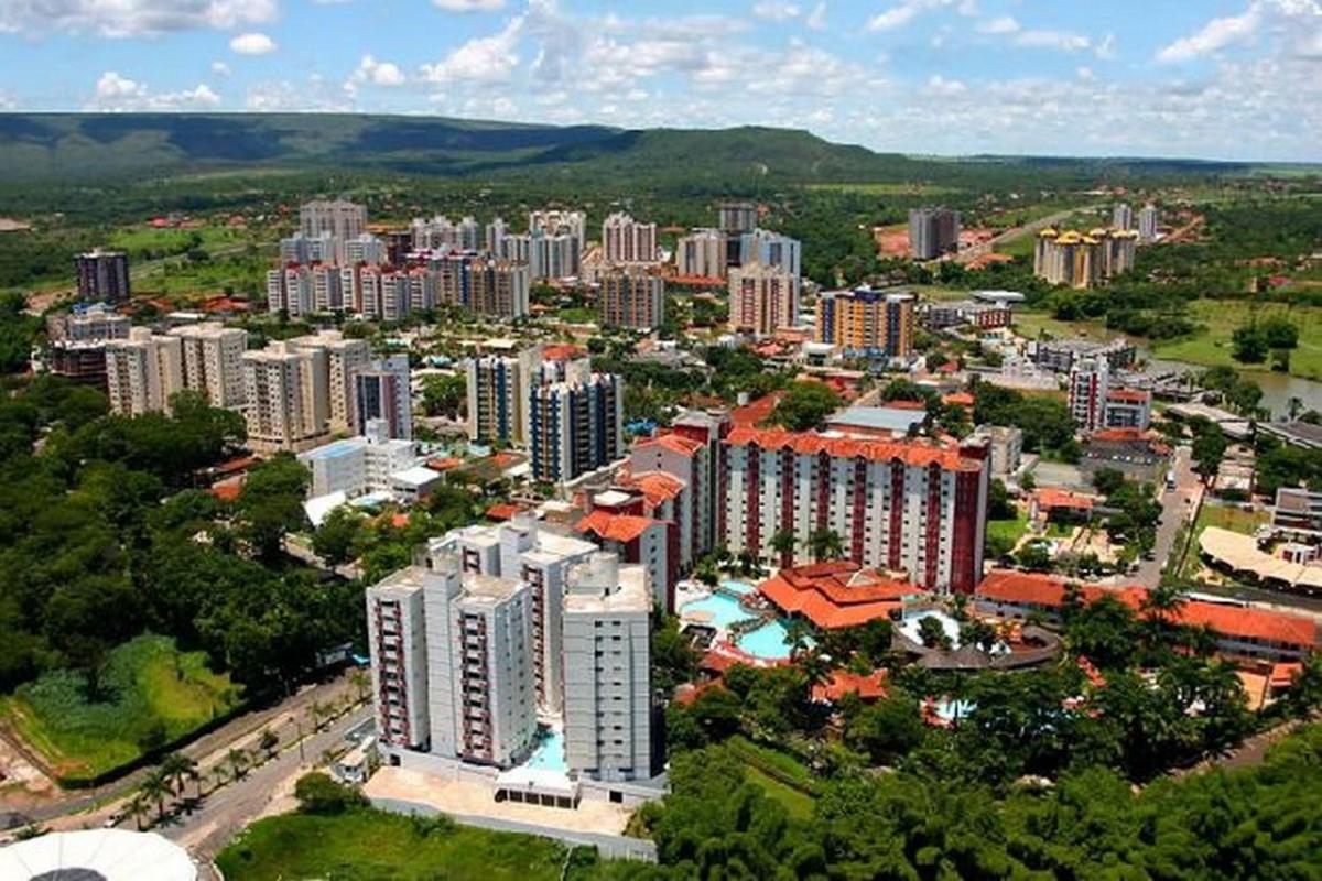Thermas Place Suite Caldas Novas Com Piscinas Termais Exterior photo